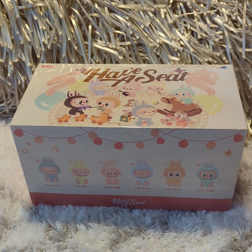 Have a Seat LABUBU, The Monsters, Sealed Case of 6, New